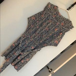 Balenciaga floral mini dress